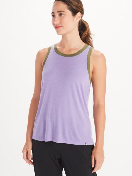 Camiseta Sin Mangas Rei Co-op Marmot Switchback Mujer Cachemira Violeta