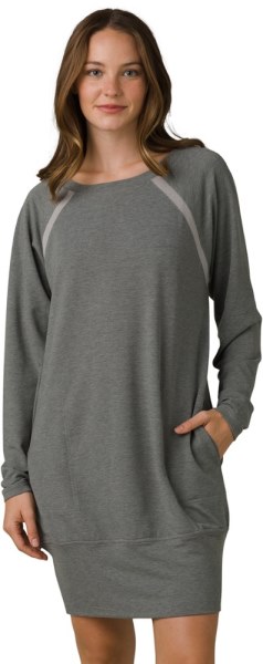 Vestido Gris Rei Co-op Prana Rosie