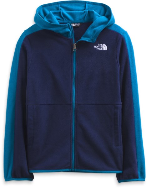 Azul Marino Rei Co-op The North Face Glaciar Sudadera Con Capucha De Polar Con Cremallera Completa Para Niños