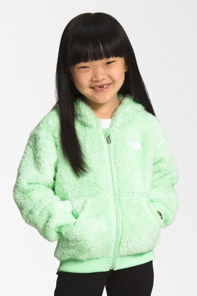Sudadera Con Capucha De Polar Con Cremallera Completa Rei Co-op Green The North Face Suave Oso Para Niños Pequeños