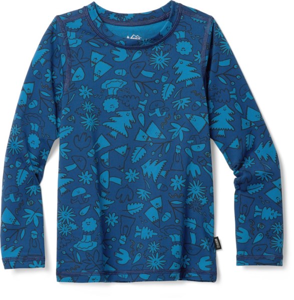 Parte Superior De Ropa Interior Larga índigo Rei Co-op Ligera Para Bebés/niños Pequeños