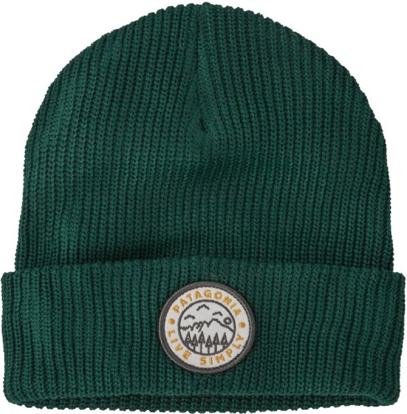 Gorro De Niño Verde Rei Co-op Patagonia Logo