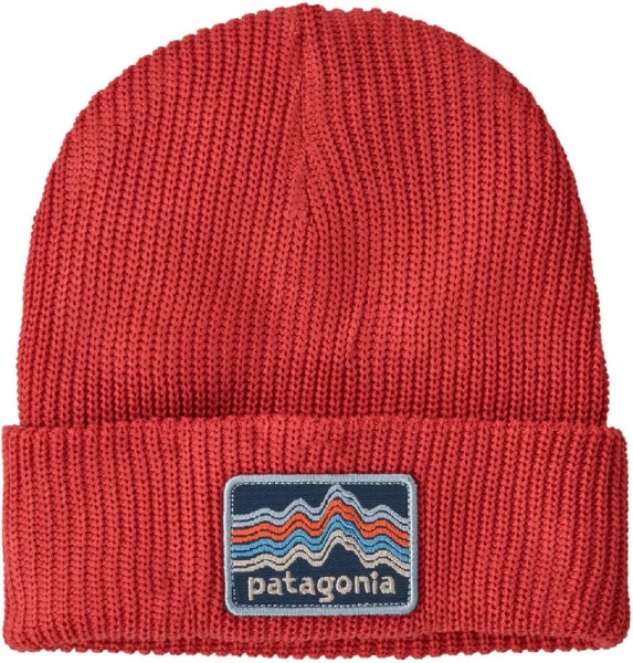 Patagonia Logo Beanie Kid Rei Co-op Rojo