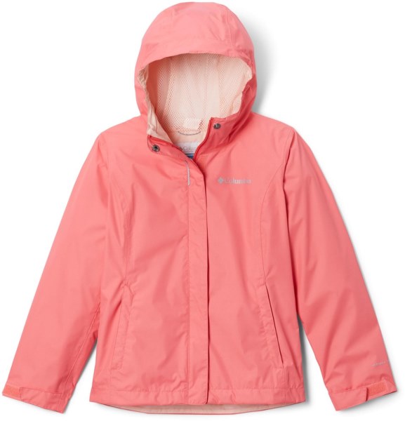 Chaqueta De Lluvia Columbia Arcadia Niñas Rei Co-op Rosa