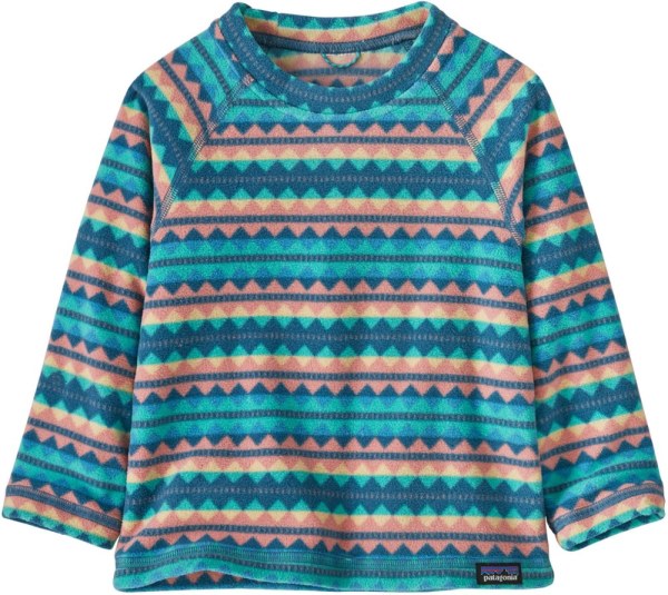 Rei Co-op Patagonia Micro D Polar Jersey De Cuello Redondo Para Bebé Verde Azulado Fresco