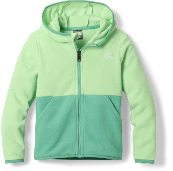 The North Face Glacier Sudadera Con Capucha Y Cremallera Completa Para Niños Pequeños Rei Co-op Verde