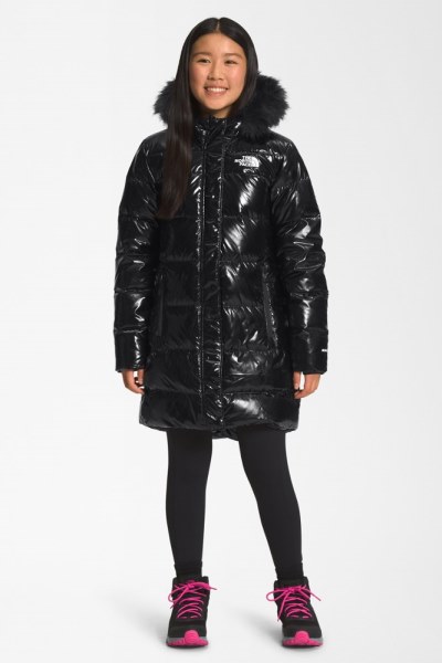 Rei Co-op The North Face Parka Larga Hacia El Norte Chicas Negras