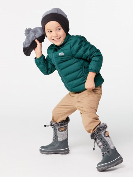 Chaqueta De Plumón Reversible 650 Sea Forest Rei Co-op Para Niños Pequeños