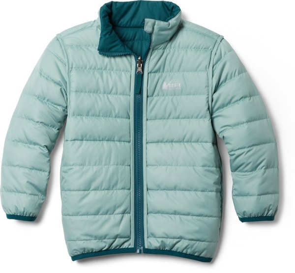 Chaqueta De Plumón Reversible 650 Sea Forest Rei Co-op Para Niños Pequeños