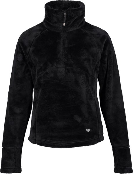 Negro Rei Co-op Obermeyer Furry Fleece Top Chicas
