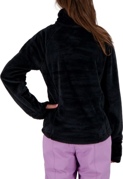 Negro Rei Co-op Obermeyer Furry Fleece Top Chicas