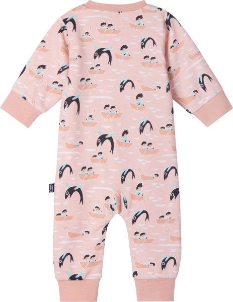 Reima Moomin Sovare Algodón Orgánico Reversible Baby Onesie Infants' Rei Co-op Soft Peach