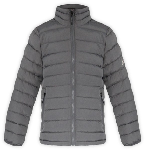 Chamarra Hinchada Aislada Gris Rei Co-op Boulder Gear Youth Voyage Niño