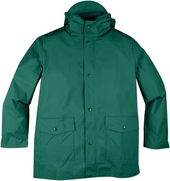 Chamarra Impermeable Rei Co-op Green Red Ledge Niño