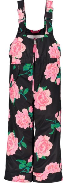 Rei Co-op Pink Obermeyer Snoverall Print Babero Pantalones De Nieve Para Niños Pequeños/niños