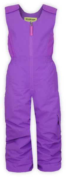 Rei Co-op Purple Glow Boulder Gear Hailey Babero Pantalones De Nieve Niños Pequeños/niño