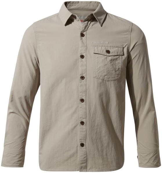 Pergamino Craghoppers Escudo De Insectos Emerson Camisa De Manga Larga Niño Rei Co-op