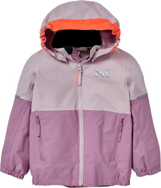 Rei Co-op Helly Hansen Sogn Chaqueta Niño Rosa Ceniza