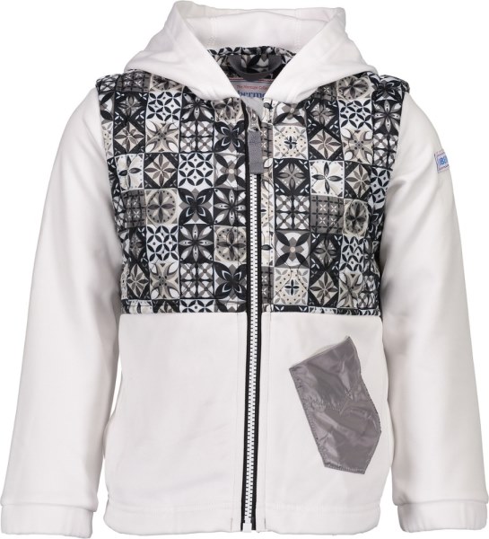 Rei Co-op White Obermeyer Hayden Hybrid Chaqueta Polar Para Niños Pequeños