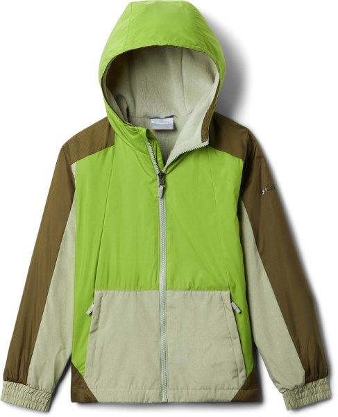 Cortavientos Con Forro Columbia Point Park Kid Olive Rei Co-op