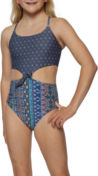 O'neill Margot Nudo Traje De Baño De Una Pieza Niño Pizarra Rei Co-op